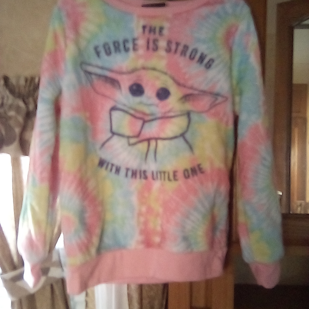Star Wars Pastel Tie-Dye Kids Sweater